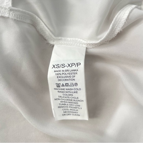 Kate Spade "Mrs." Bridal Robe | White with Black Piping | XS/S - Picture 7 of 9